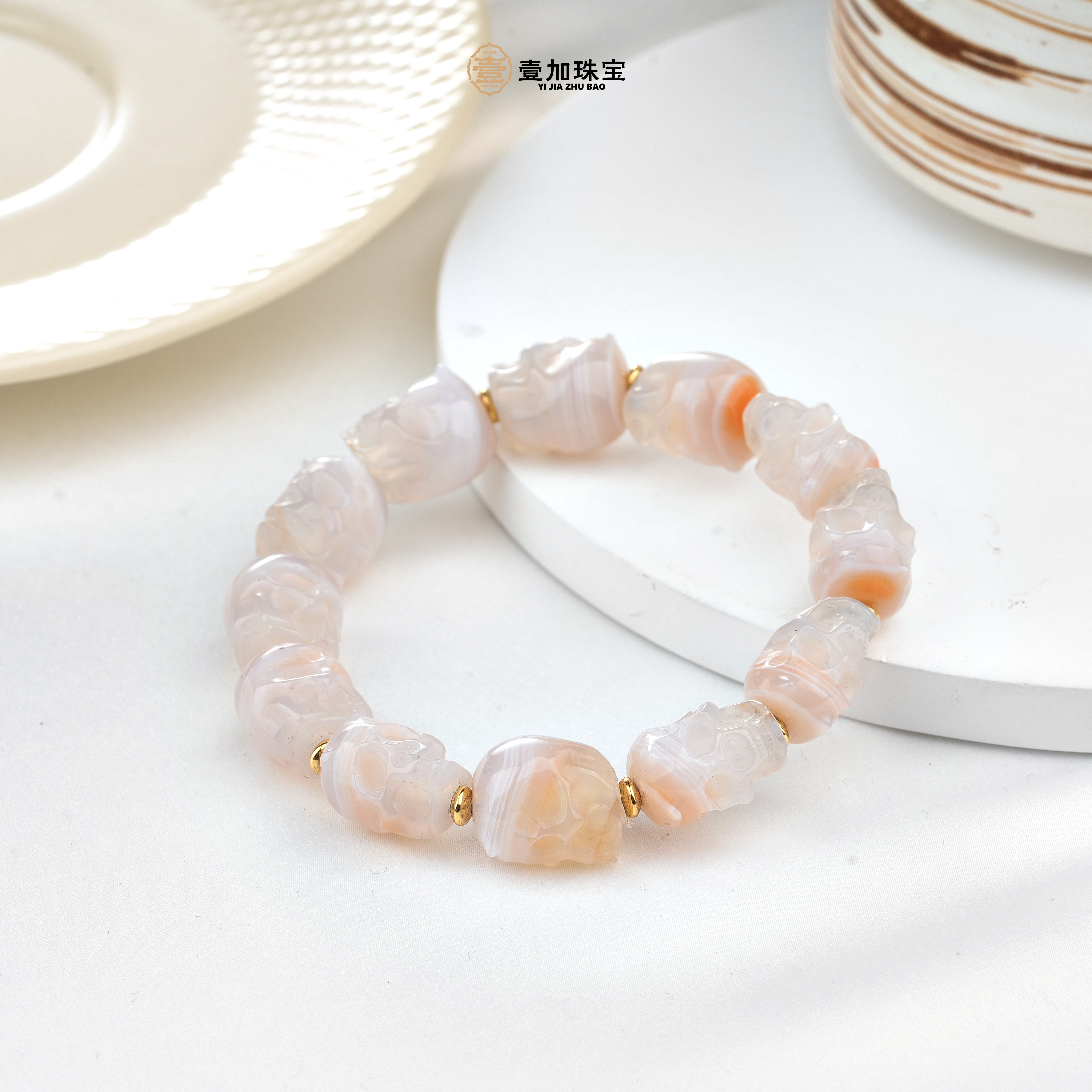 壹加小青|白呆呆手串多样性发其一-0680J