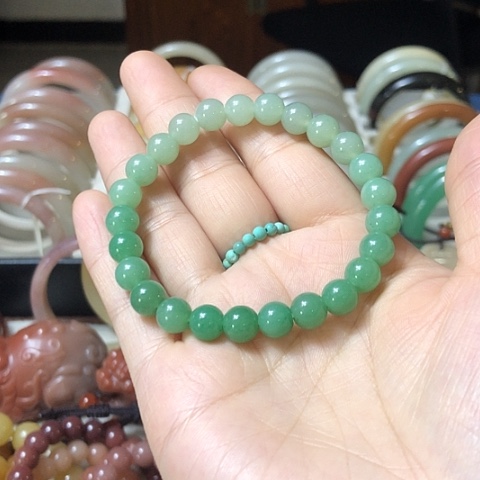 石英质玉未镶嵌手链