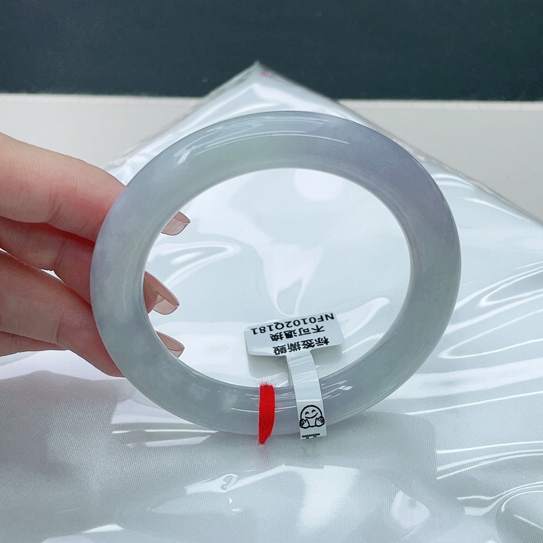 翡翠手镯未镶嵌圆57.8