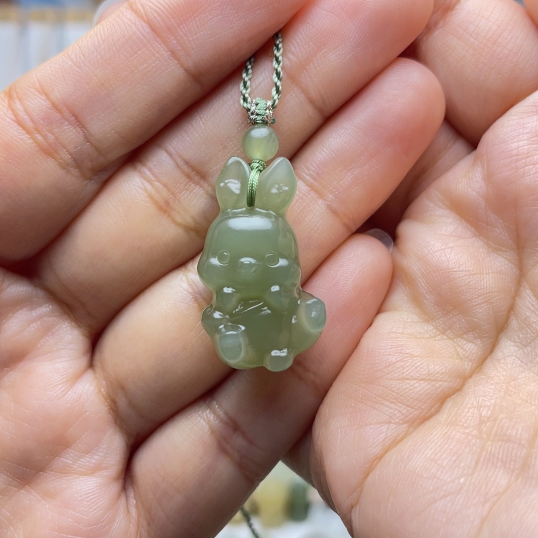 和田玉未镶嵌吊坠(不含链)