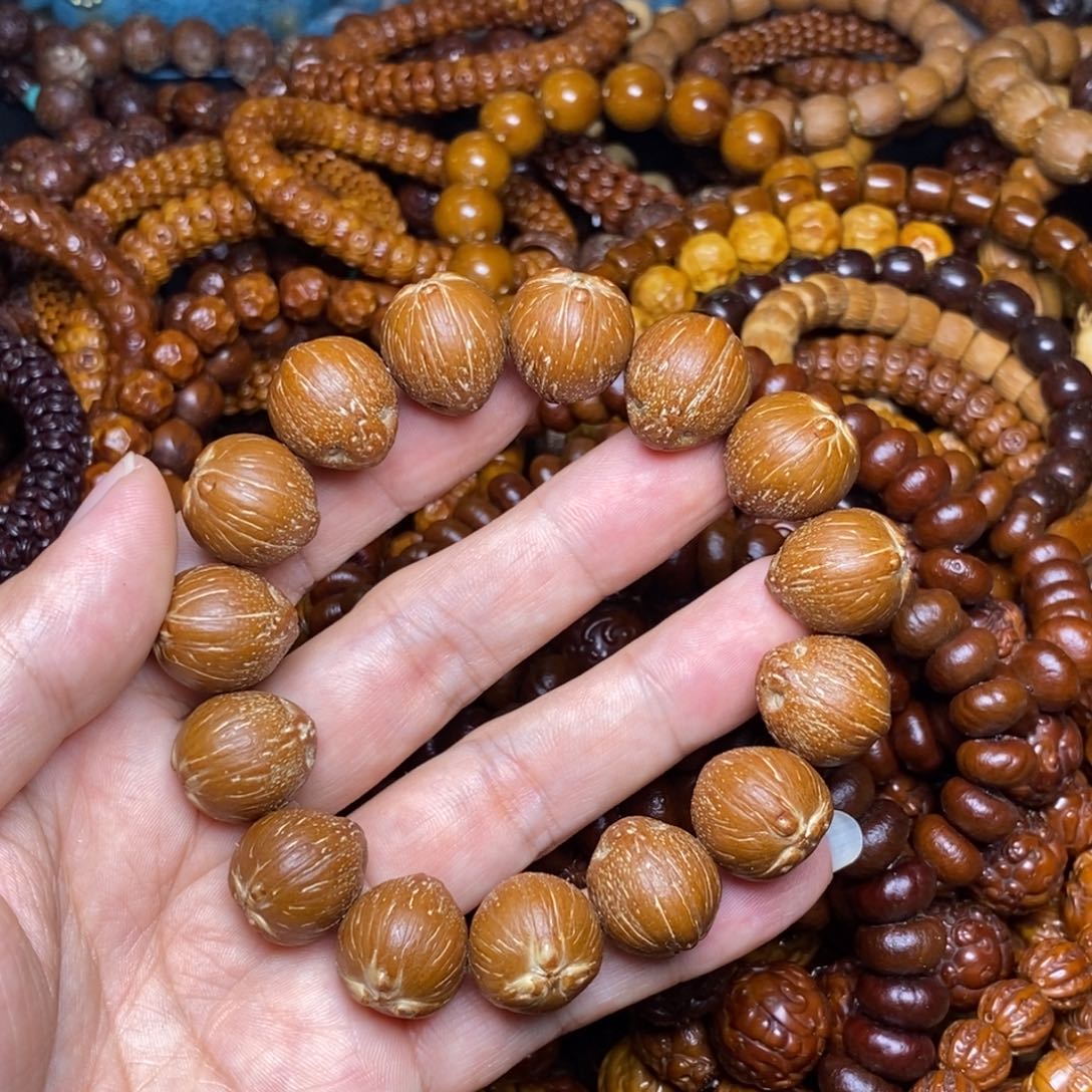 紫金鼠手串释*原皮16尺寸