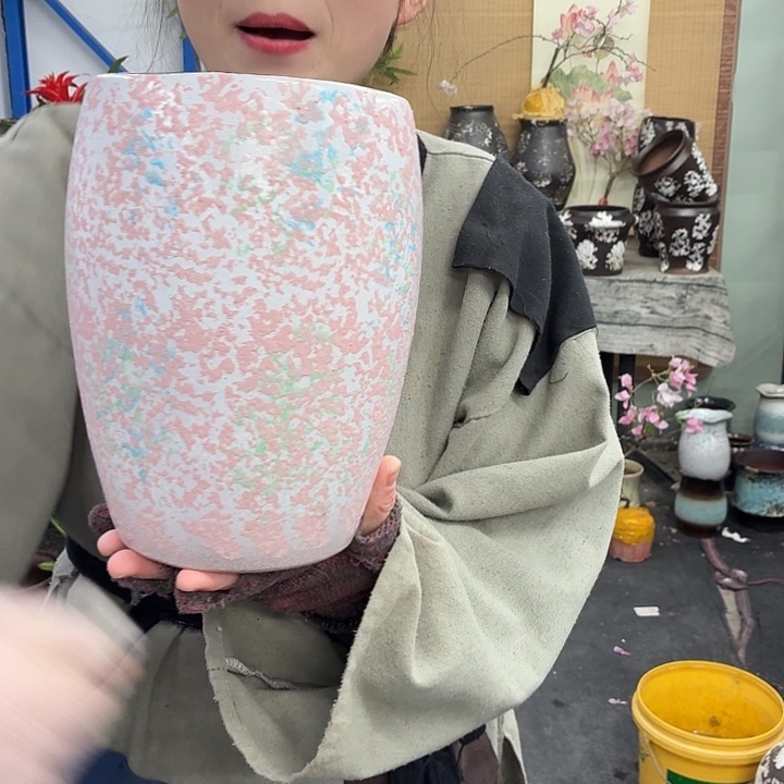 16×24 -粗陶花盆有孔-买买买