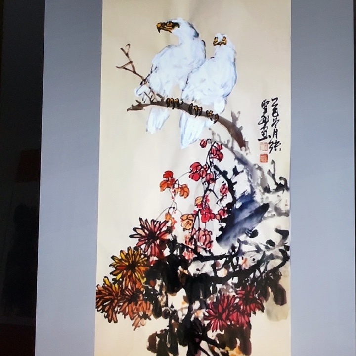 国画张圣敏先生纯手绘作品