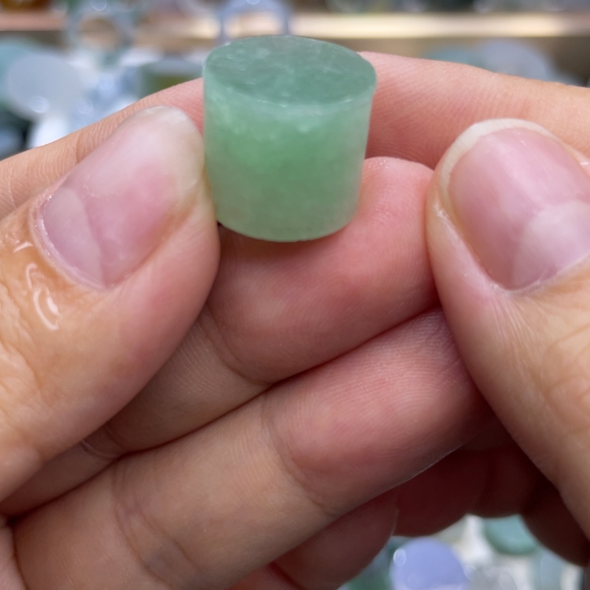 【闪购商品】定制翡翠未镶嵌天然翡翠12➕甜果绿色