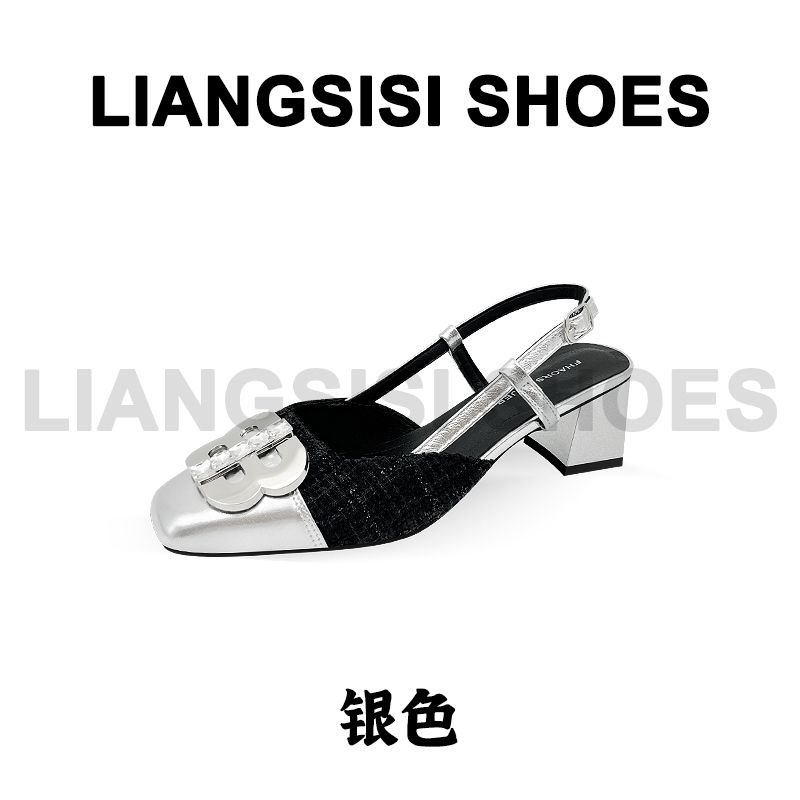 梁思思SHOES新款厚底时尚高跟鞋-1750