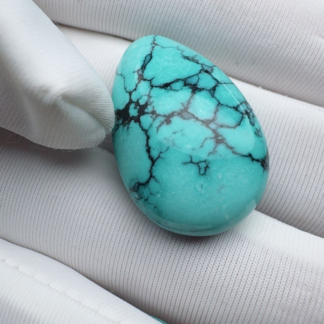 绿松石绿松石原矿未镶嵌