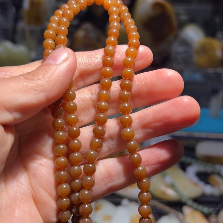 和田玉（糖玉）手链未镶嵌