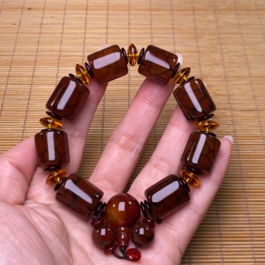 玛瑙/玉髓手链未镶嵌