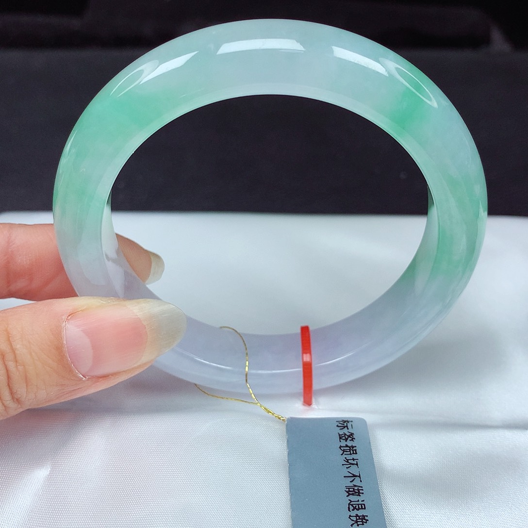 未镶嵌手镯翡翠57圈050