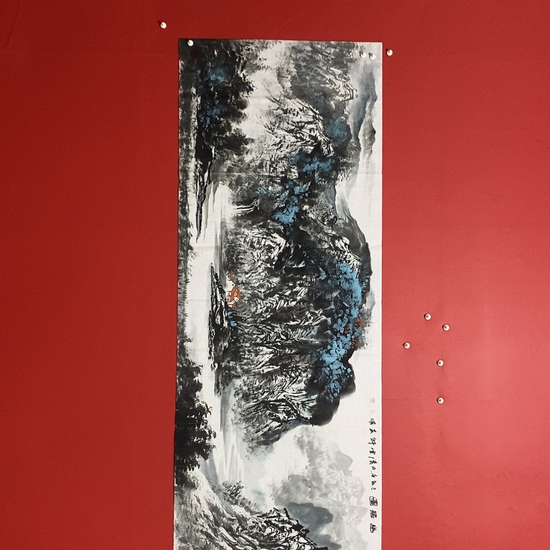 国画山水花鸟字画书画国画