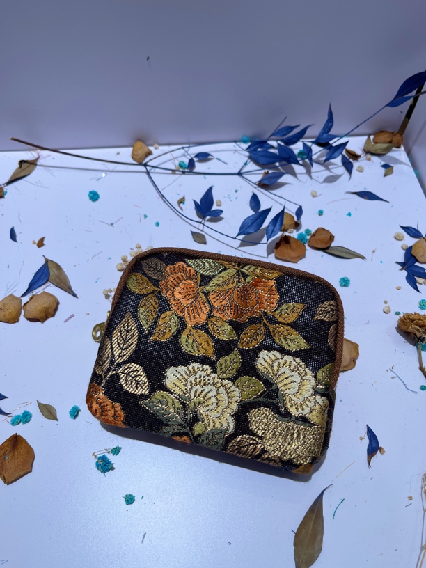 花卉文玩包 西阵织包包 新中式茶包袋收纳包 售出不退不换