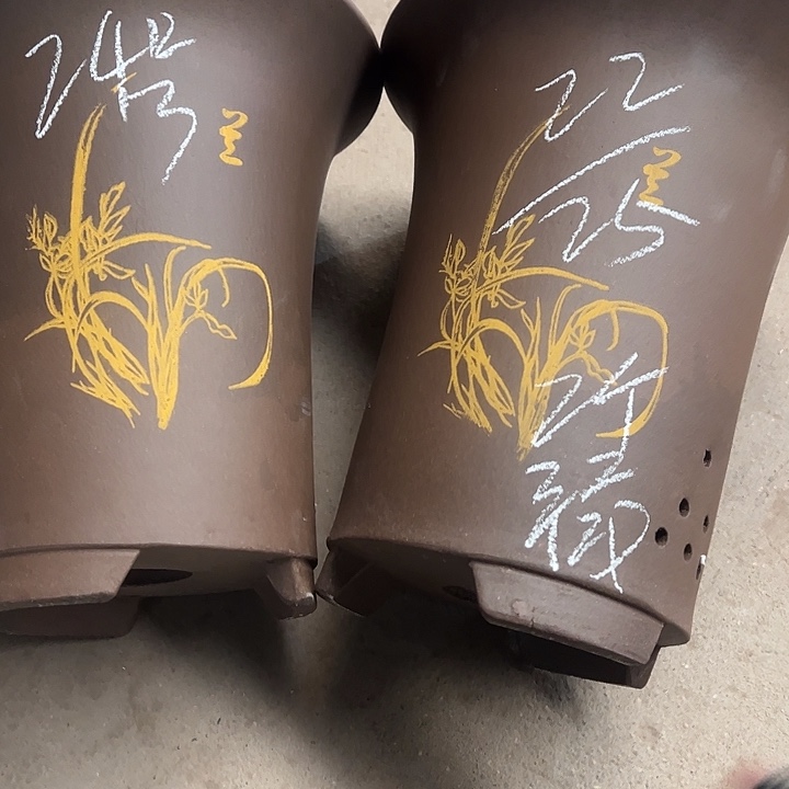 24号口22高25厘米2个花盆