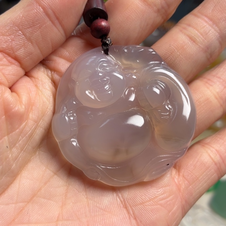 玛瑙/玉髓未镶嵌吊坠(不含链)