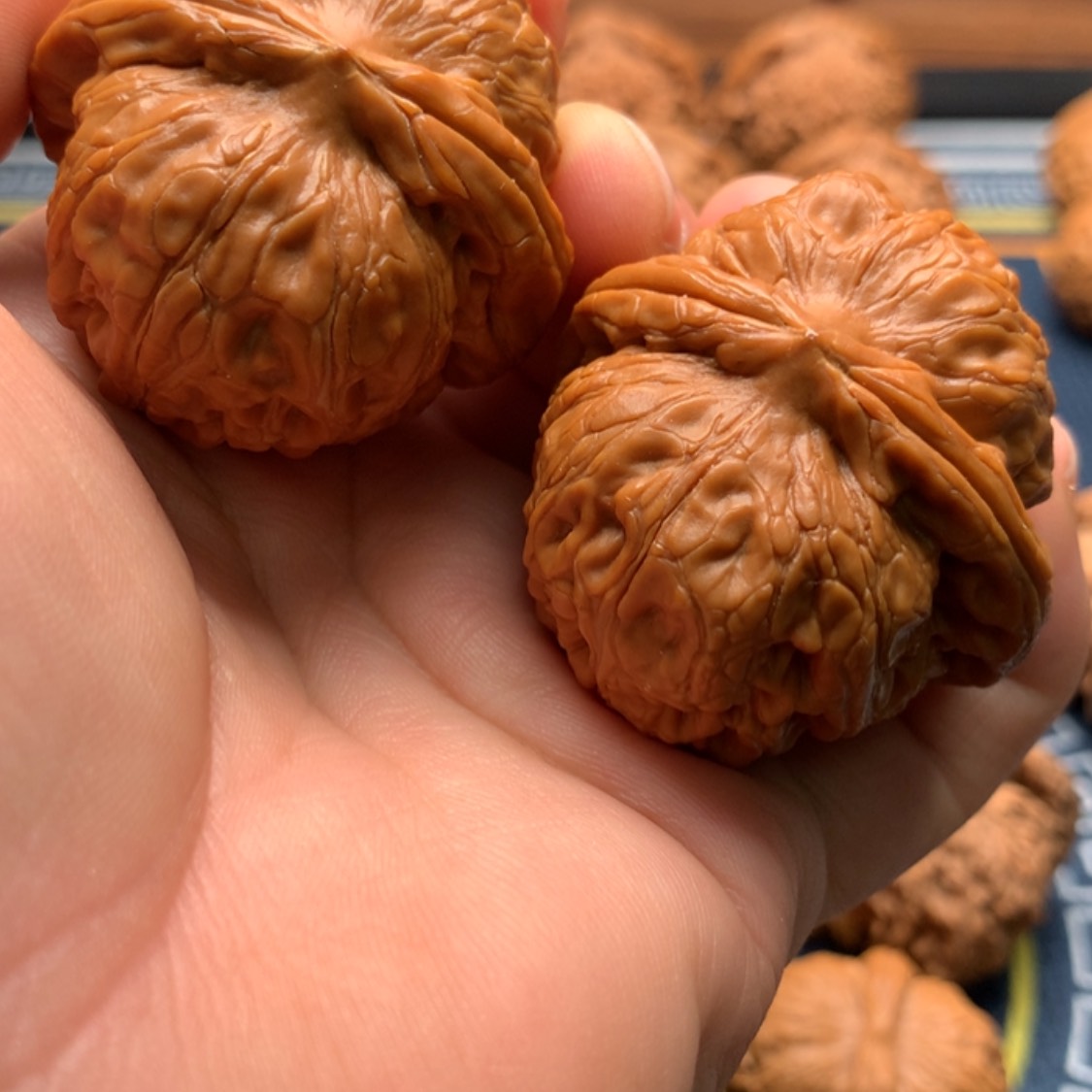 【闪购商品】文玩核桃吊坠元宝42全品