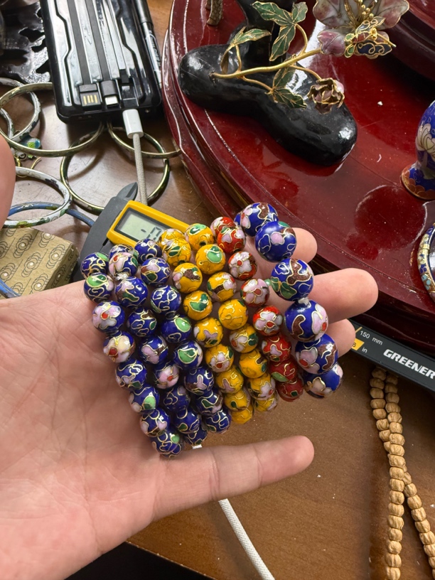 景泰蓝创汇时期珠子手链