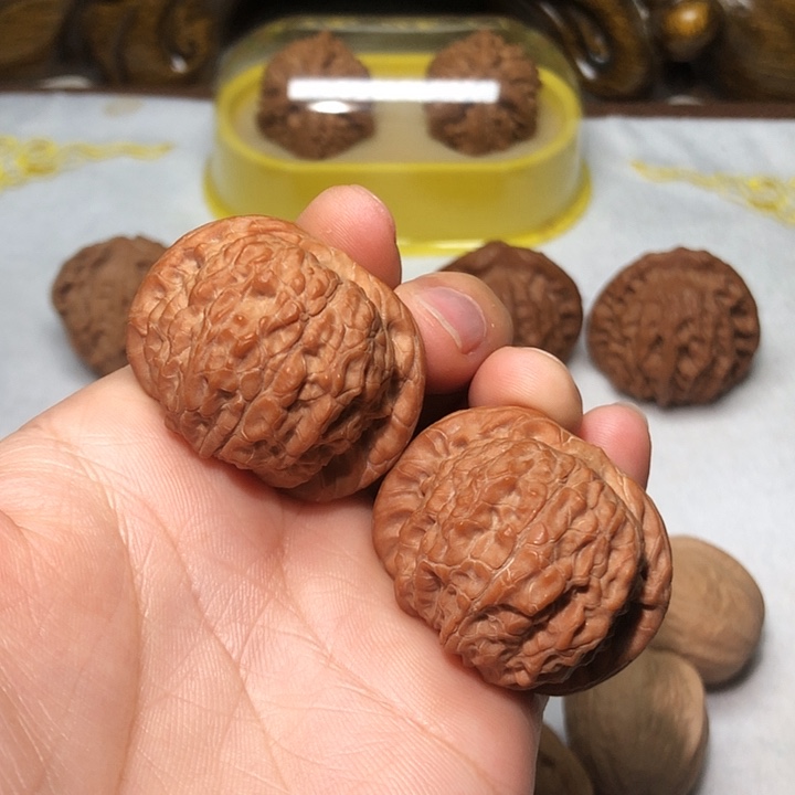 文玩核桃38血麒麟