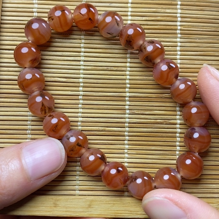 玛瑙/玉髓手链未镶嵌