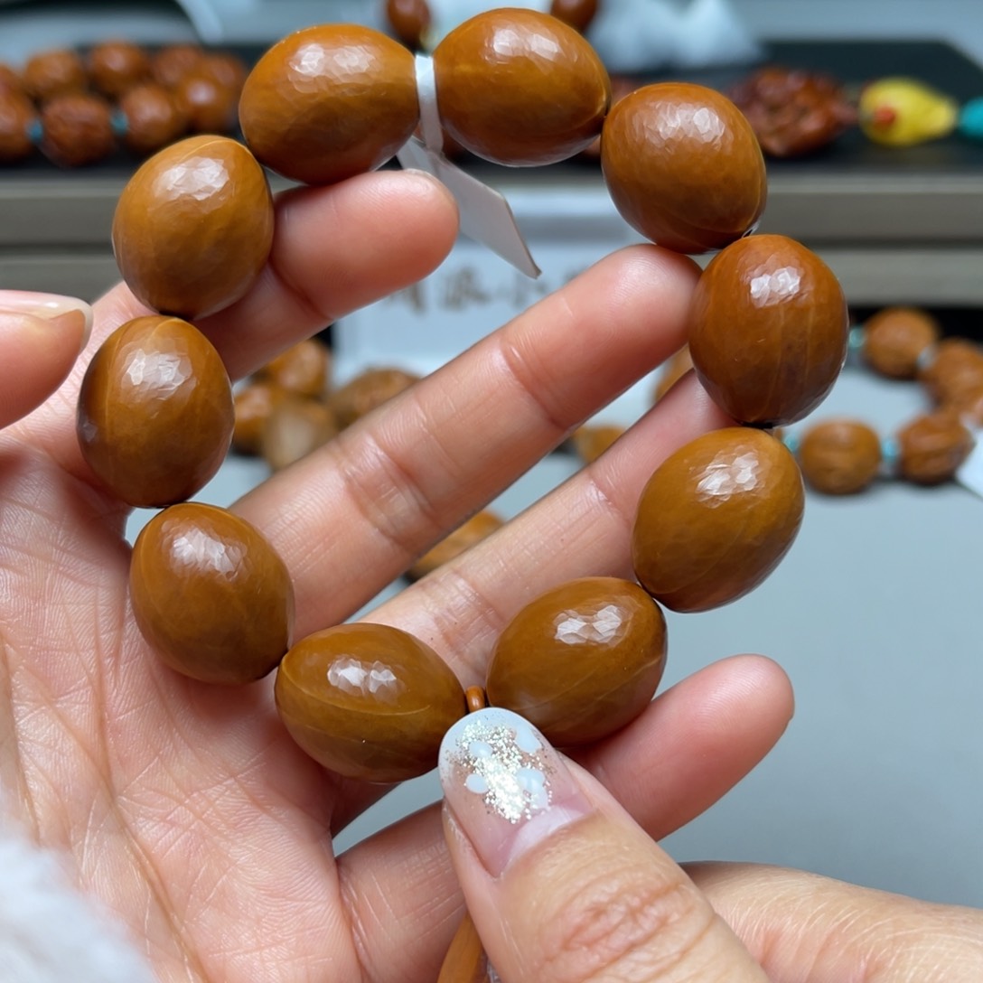 吊坠橄榄核订枣珠手串