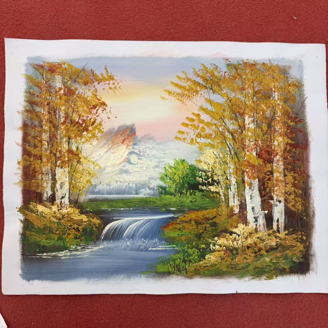 梅清老师油画作品