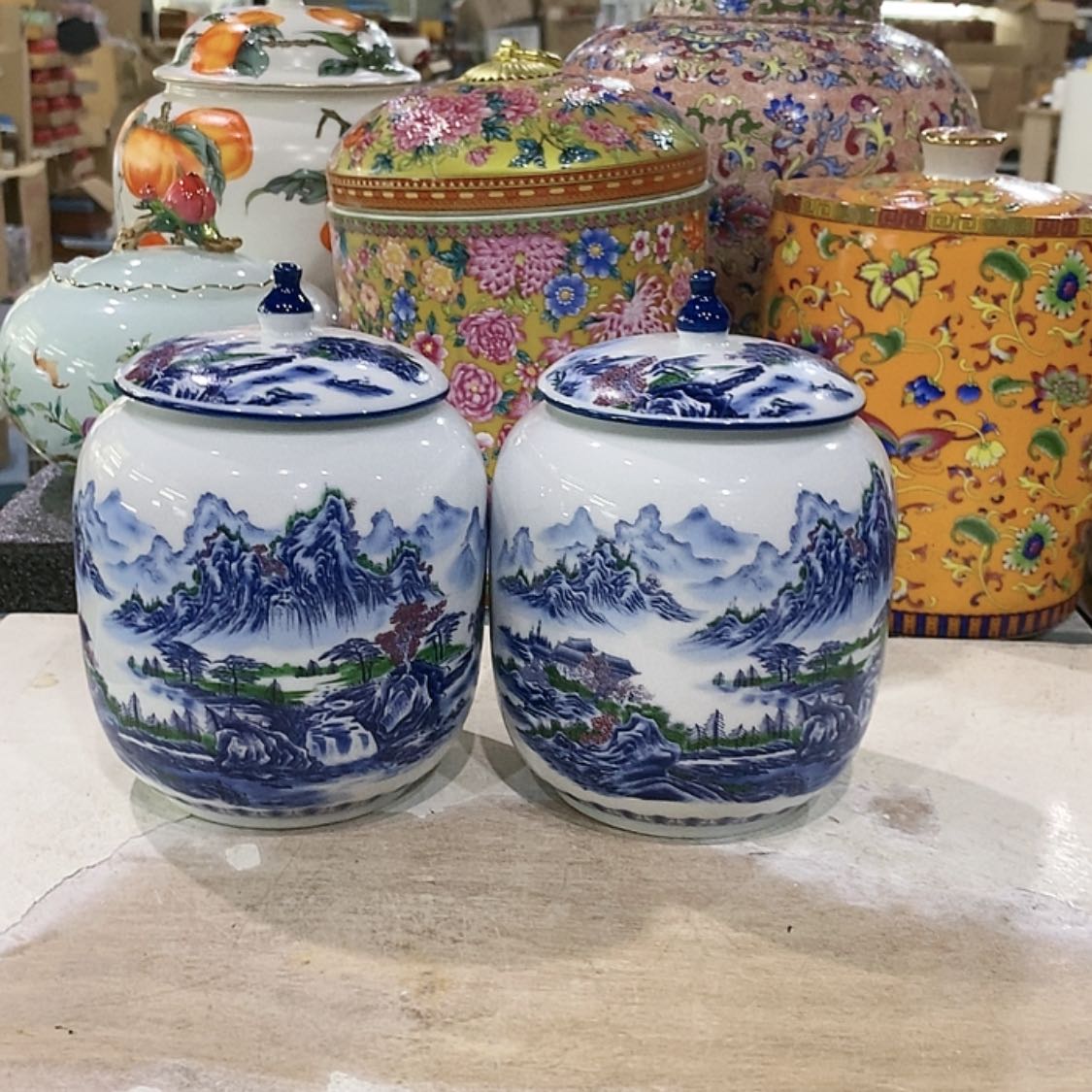 【闪购商品】罐茶叶罐陶瓷茶叶罐