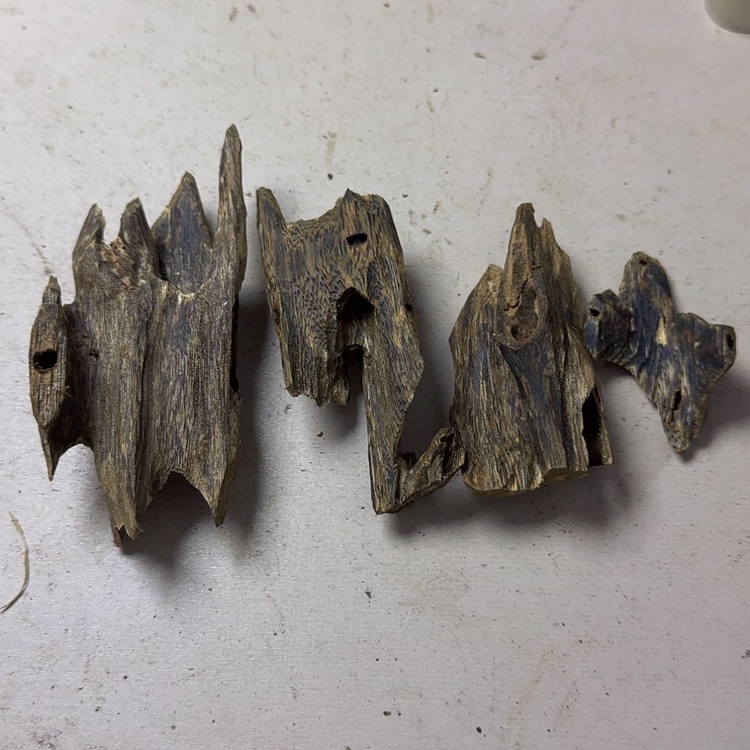 沉香沉香碎屑?***?绿棋纯虫漏虫42克