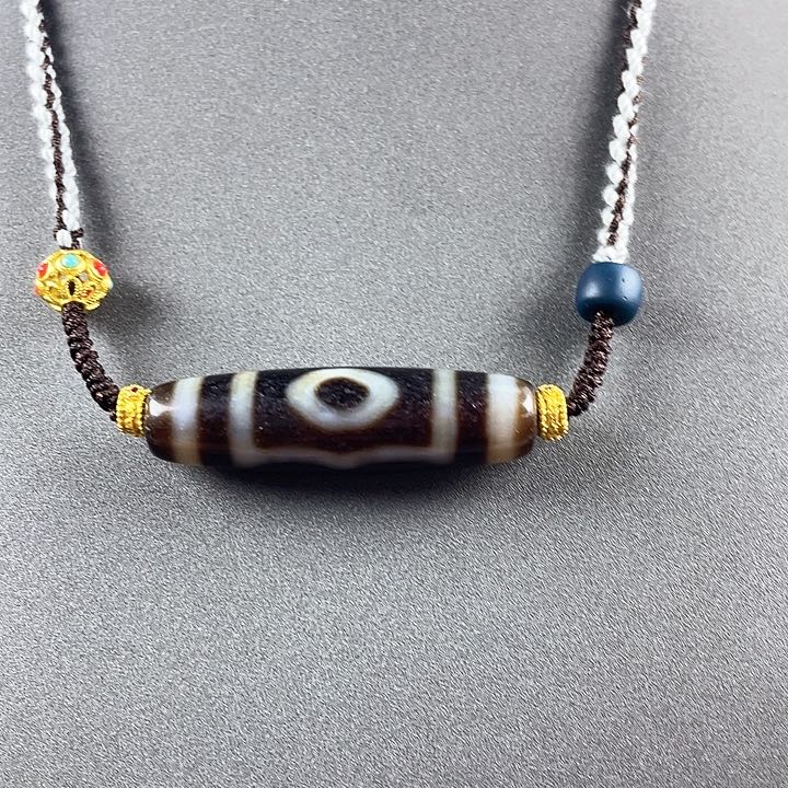 玛瑙/玉髓合金颈饰