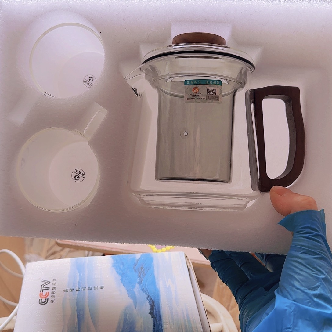 高硼硅玻璃茶水分离款D18