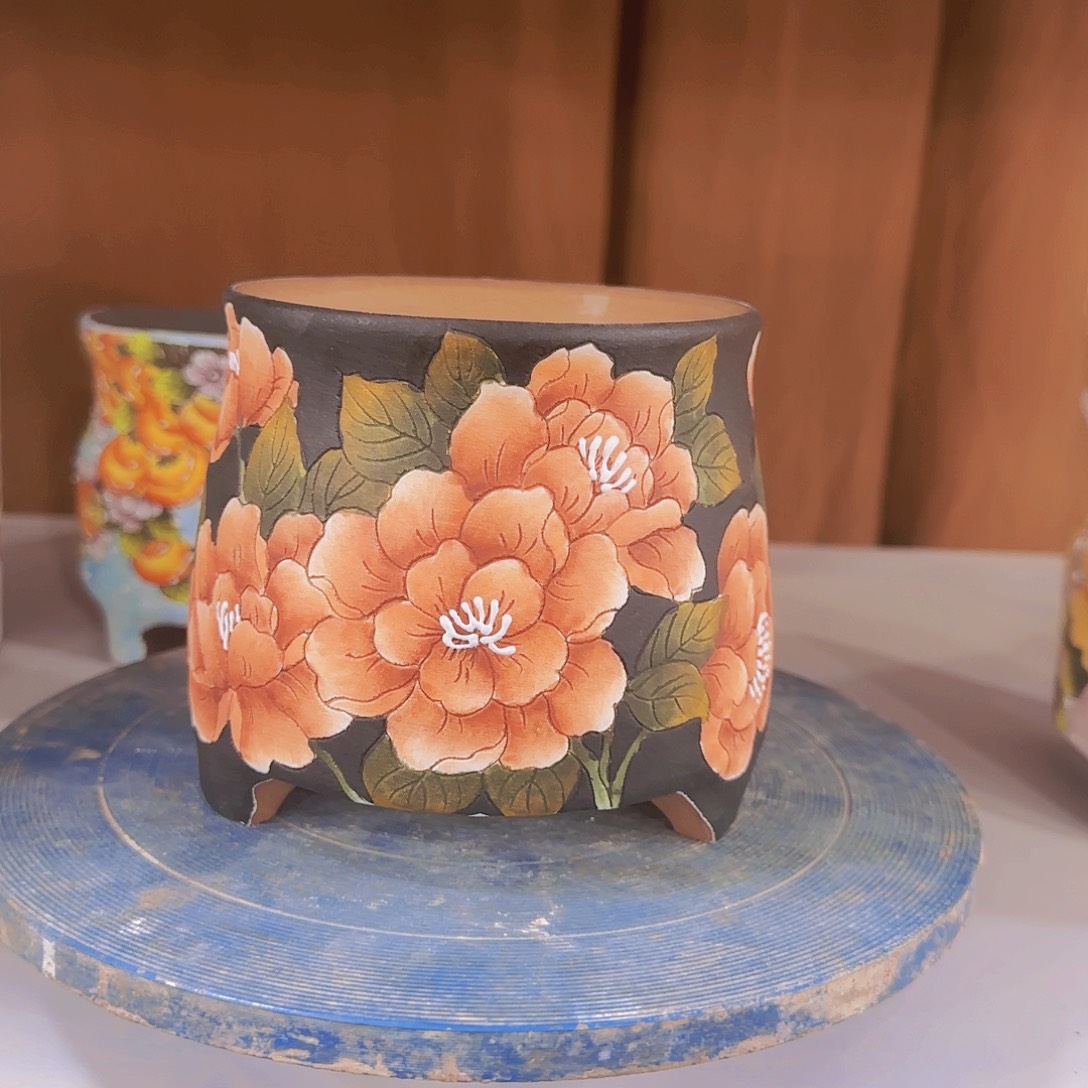 缸陶瓷花盆陶瓷花盆