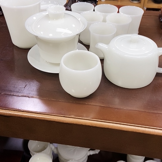 璞玉井栏壶大套组