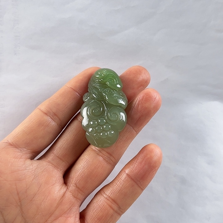 吊坠(不含链)未镶嵌和田玉转***你