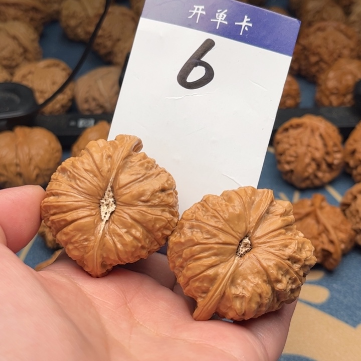 文玩核桃吊坠小***棒南瓜 46精修 6