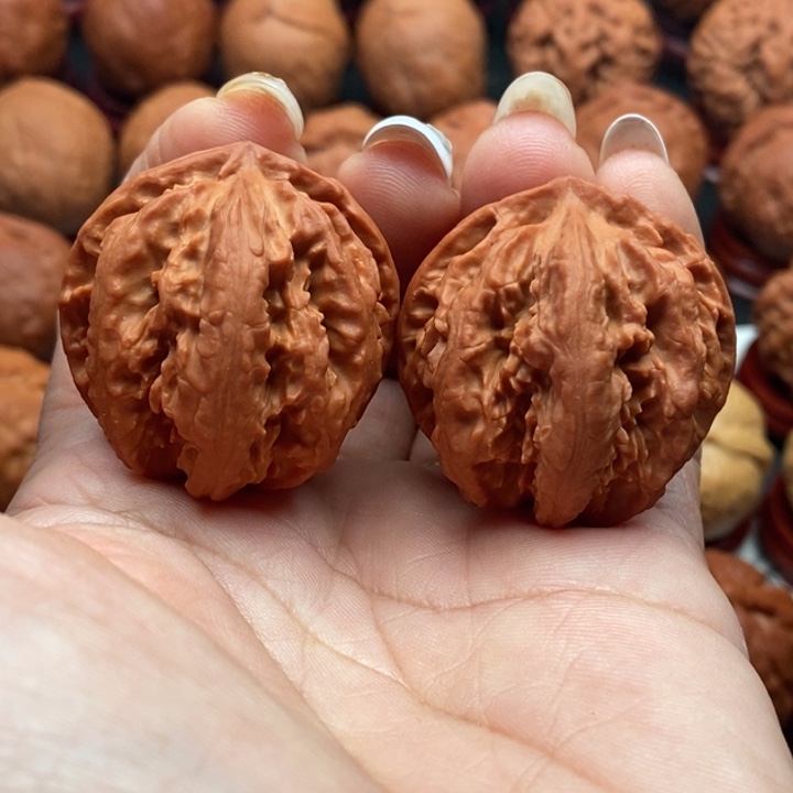 核桃精品文玩核桃手捻粗筋王