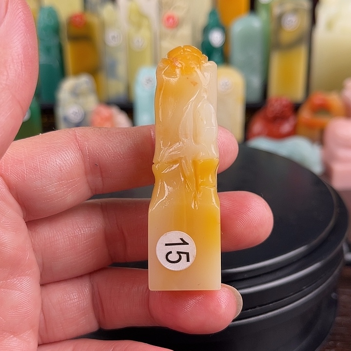 昌化石印石所见即所得老挝石