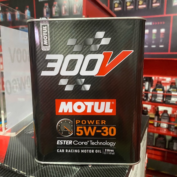 MOTUL摩特300V酯类全合成机油0W30/0W40/10W60竞技赛用汽车机油