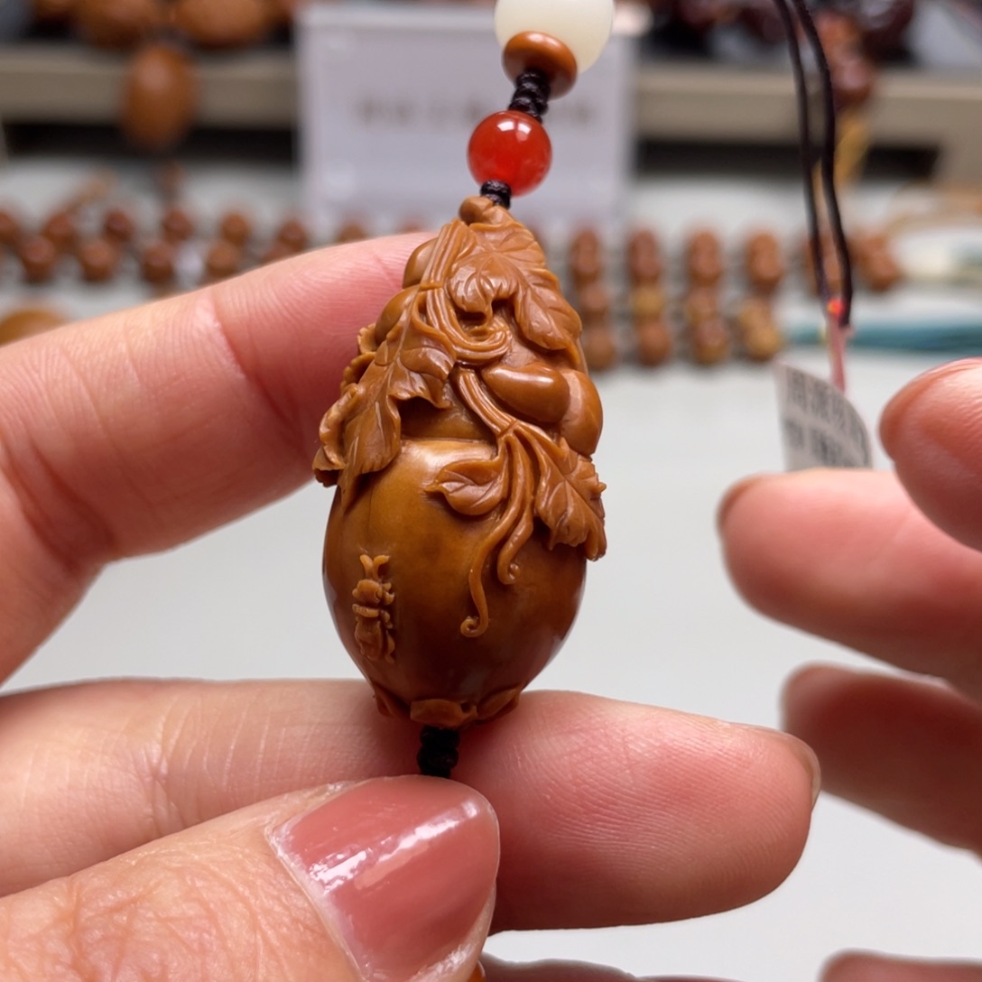 橄榄核吊坠Hhediao·Hhediao