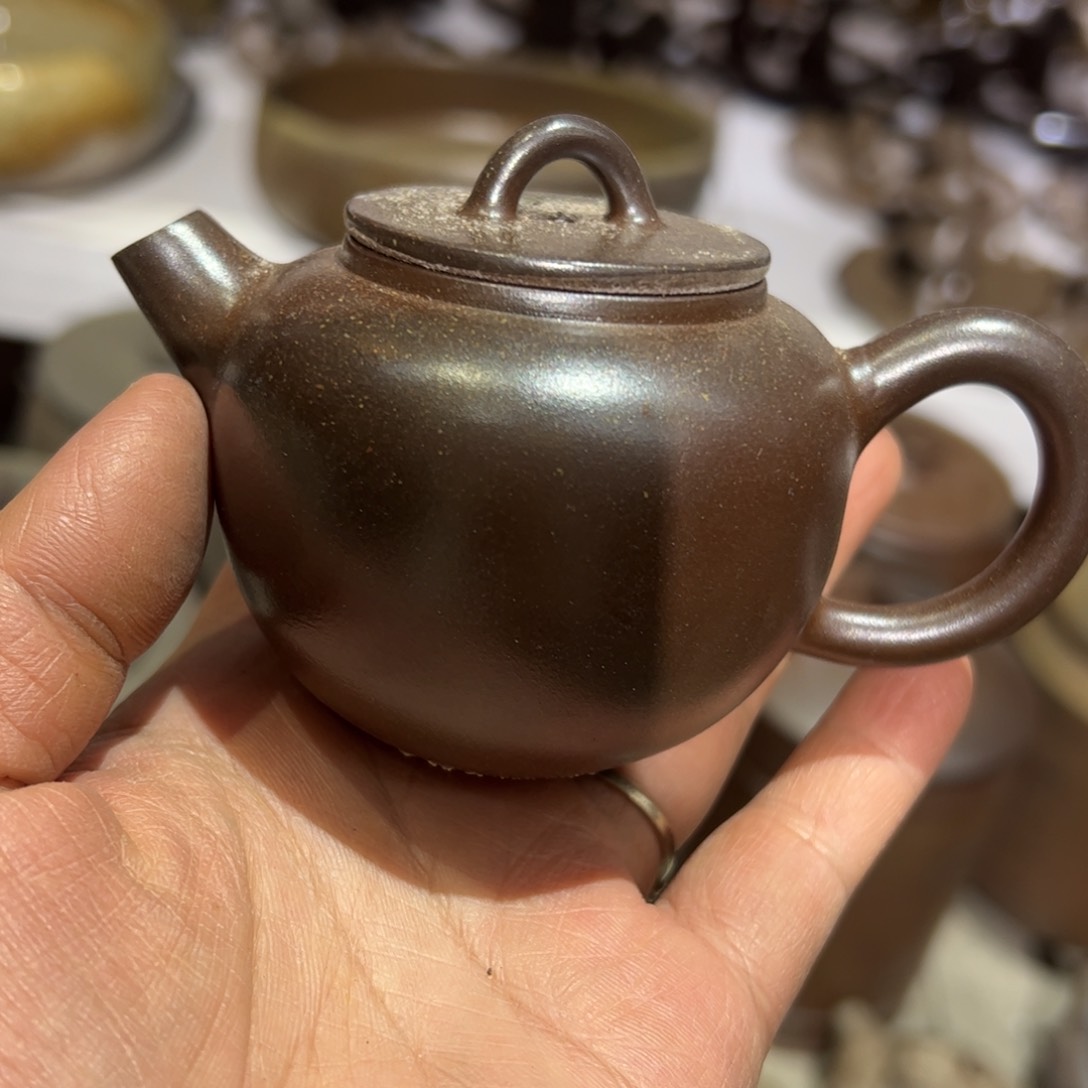 贵台龙窑柴烧茶壶153