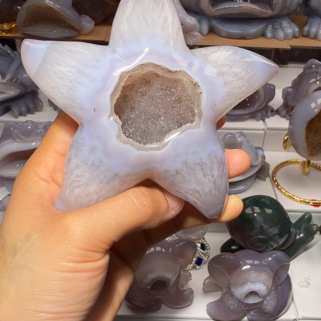 玛瑙/玉髓未镶嵌摆件