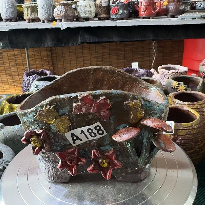 内口16×8×12粗陶手工制作