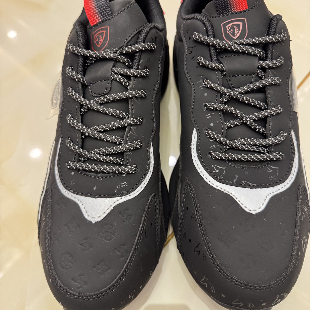 情侣款全皮防水轻奢时尚百搭增高手工运动休闲帕拉鞋