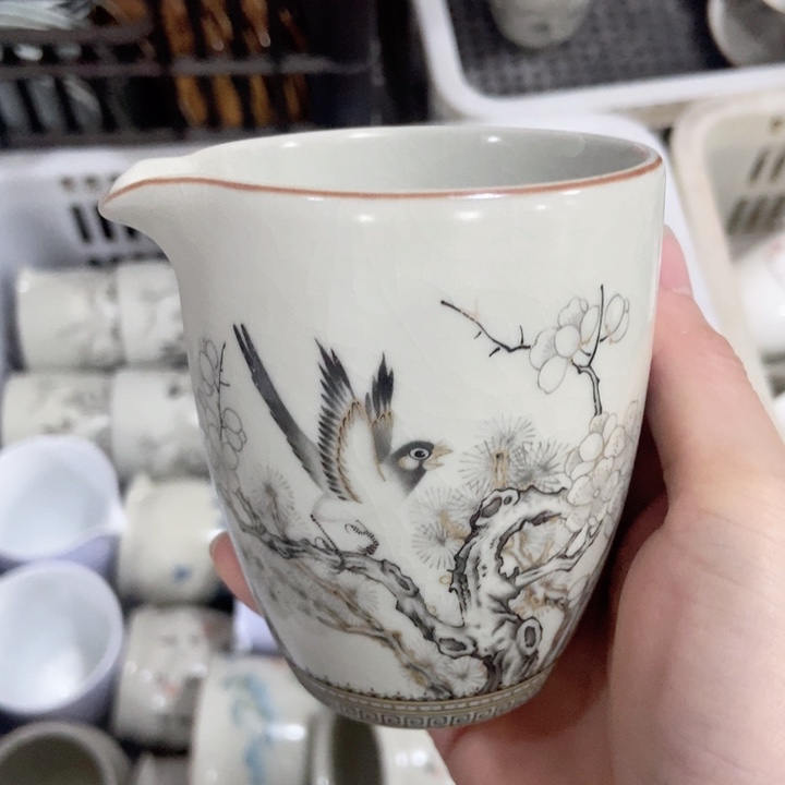 茶具微瑕，介意勿拍