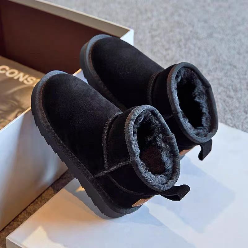 儿童冬季加绒加厚保暖雪地靴Y947（拍大一码）