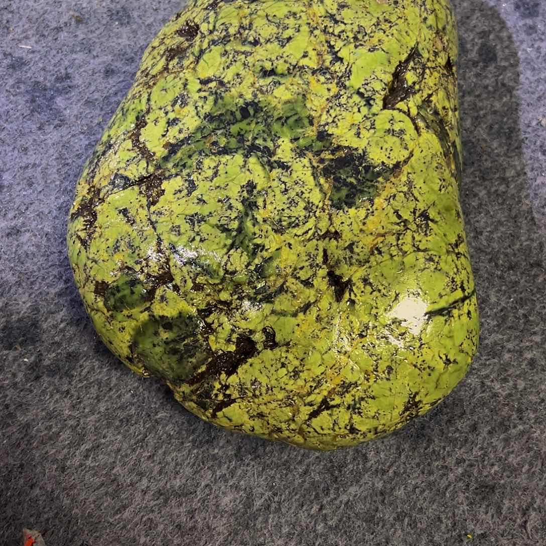 石材藏玉药王石精品