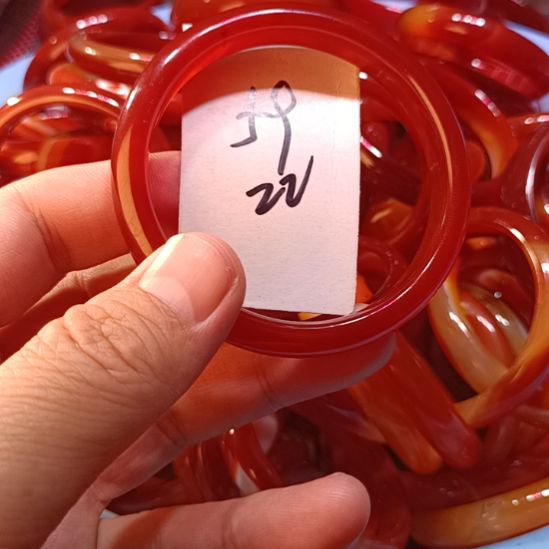 玛瑙/玉髓未镶嵌手镯