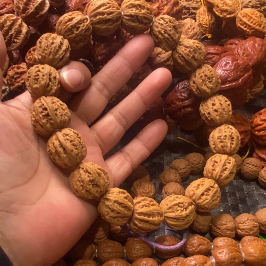 好***的吊坠文玩核桃京八棱