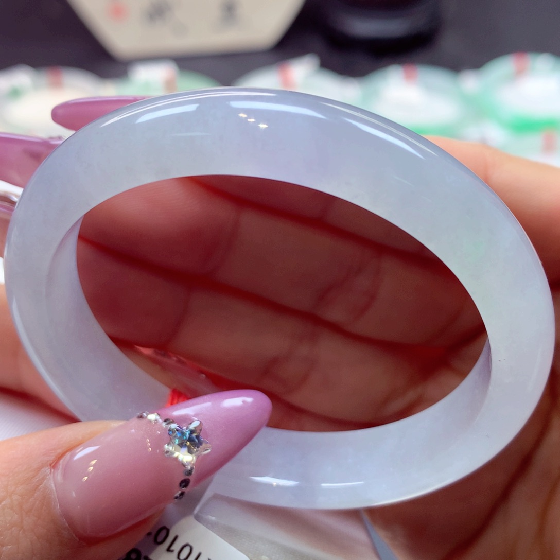 翡翠手镯（贵妃镯）未镶嵌贵妃11号66