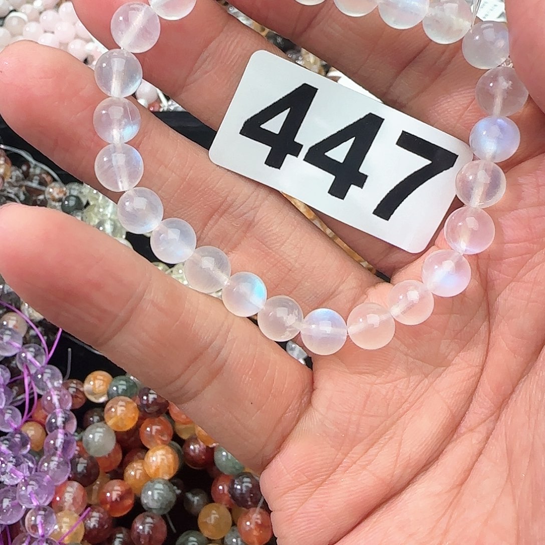 水晶手链未镶嵌蓝月光447