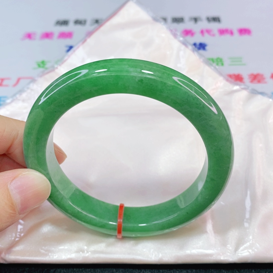 未镶嵌手镯翡翠沐*56.8圈口正圈