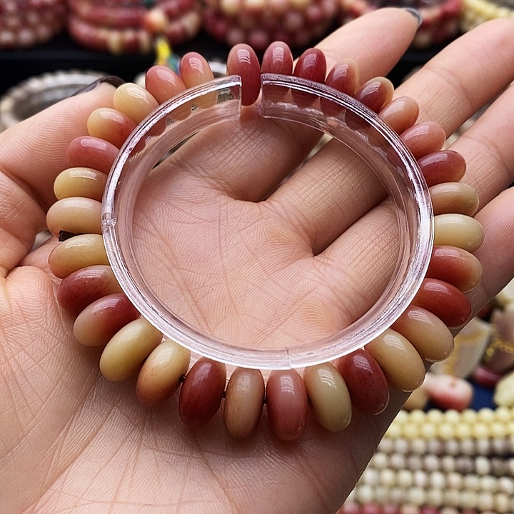 其他驼骨半血手串算盘珠