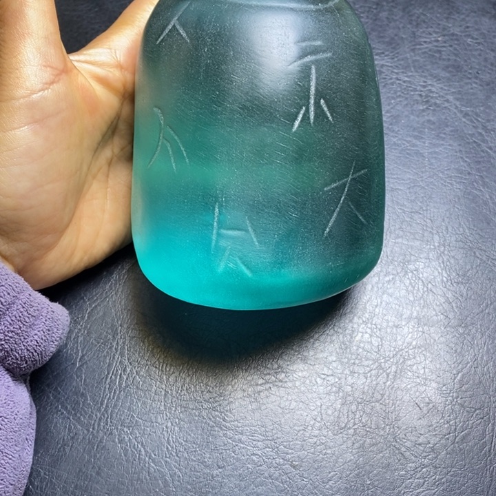 白玉菩提吊坠摆件