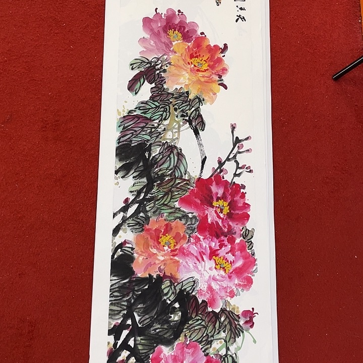 国画张圣敏先生纯手绘作品